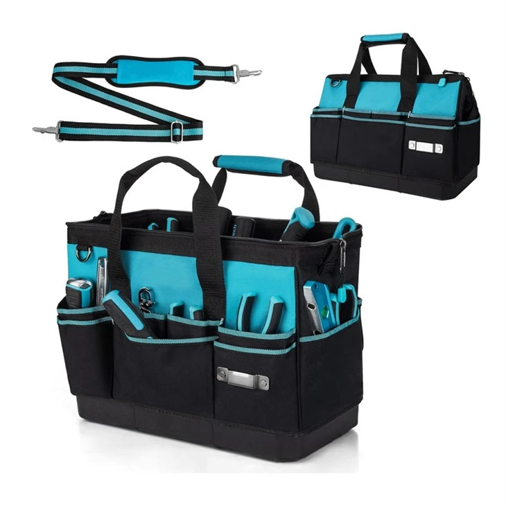 Custom Heavy Duty Electrician Tool Bag with Waterproof Bottom
